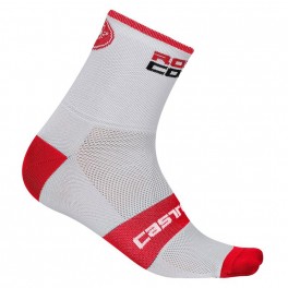 Castelli cyklistick&eacute; ponožky ROSSO CORSA 9 17035