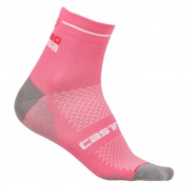 Castelli d&aacute;msk&eacute; cyklistick&eacute; ponožky ROSA CORSA DUE 19080